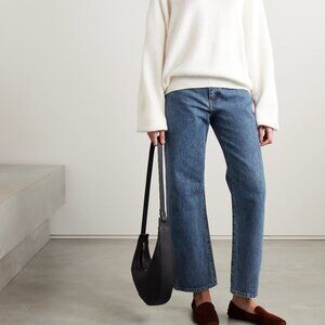 Khaite Kerrie midrise cropped jeans